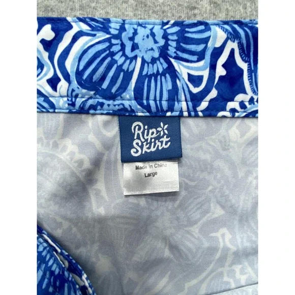 RipSkirt Skirt Womens Large Floral Paisley Swim Beach Quick Dry‎ Pockets Wrap - Picture 8 of 13